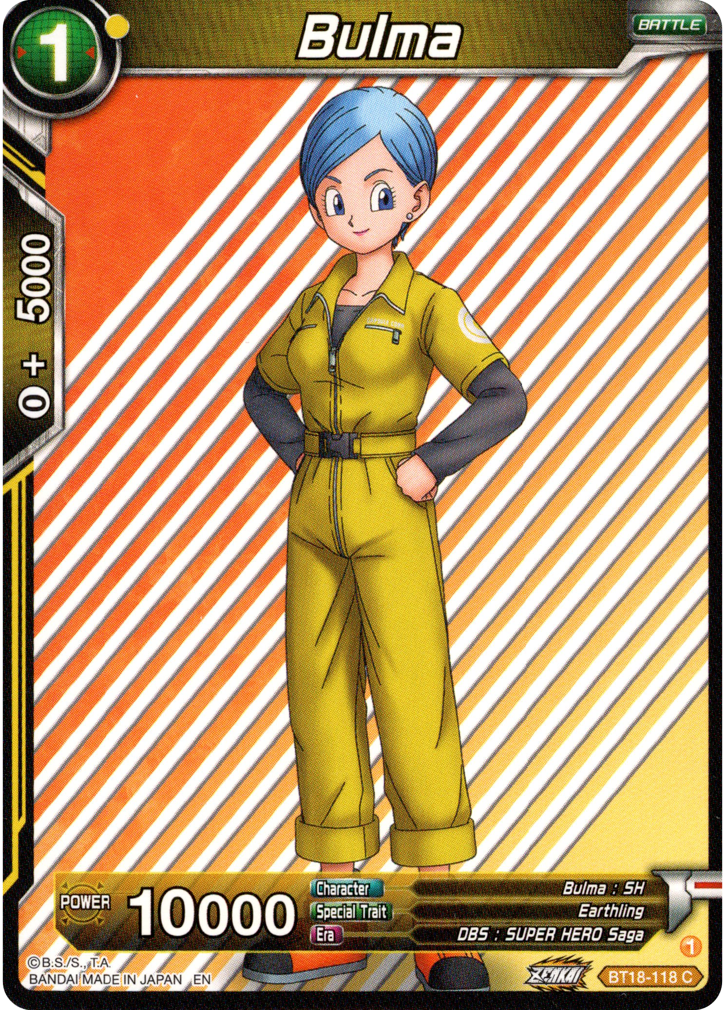 Bulma - BT18-118 - Dawn of the Z-Legends - Card Cavern