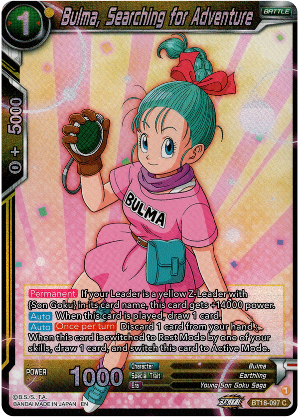 Dawn of the Z-Legends [B18] - Dragon Ball Super Singles  Card Cavern  Trading Cards, LLC