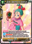 Bulma, Searching for Adventure - BT18-097 - Dawn of the Z-Legends - Card Cavern