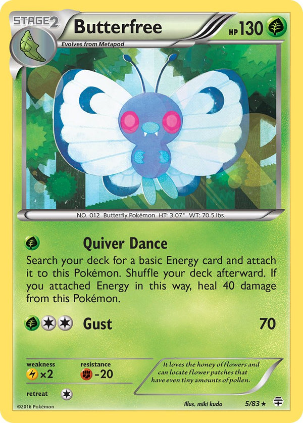 Butterfree - 5/83 - Generations - Holo - Card Cavern