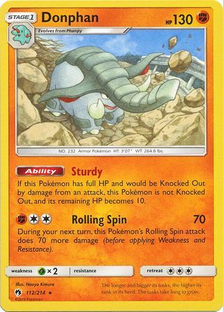 Donphan - 112/214 - Lost Thunder - Card Cavern