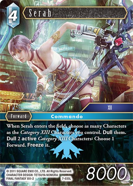 Serah - 7-035L - Opus VII - Card Cavern