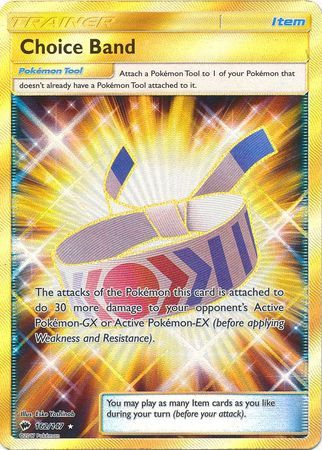 Choice Band Secret Rare - 162/147 - Burning Shadows - Holo - Card Cavern
