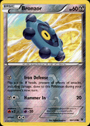 Bronzor - 60/124 - Fates Collide - Reverse Holo - Card Cavern