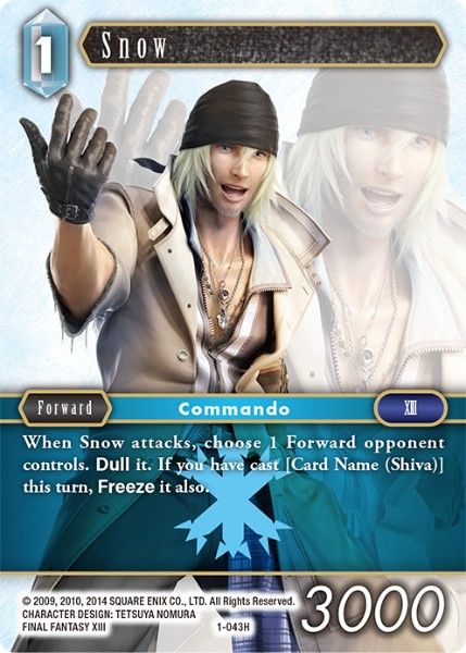 Snow - 1-043H - Opus I - Foil - Card Cavern