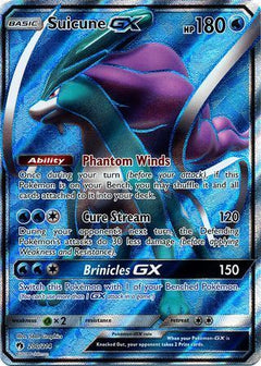 Suicune GX Full Art - 200/214 - Lost Thunder - Holo - Card Cavern