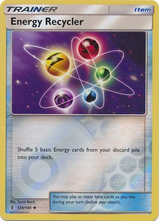 Energy Recycler - 123/145 - Guardians Rising - Reverse Holo - Card Cavern
