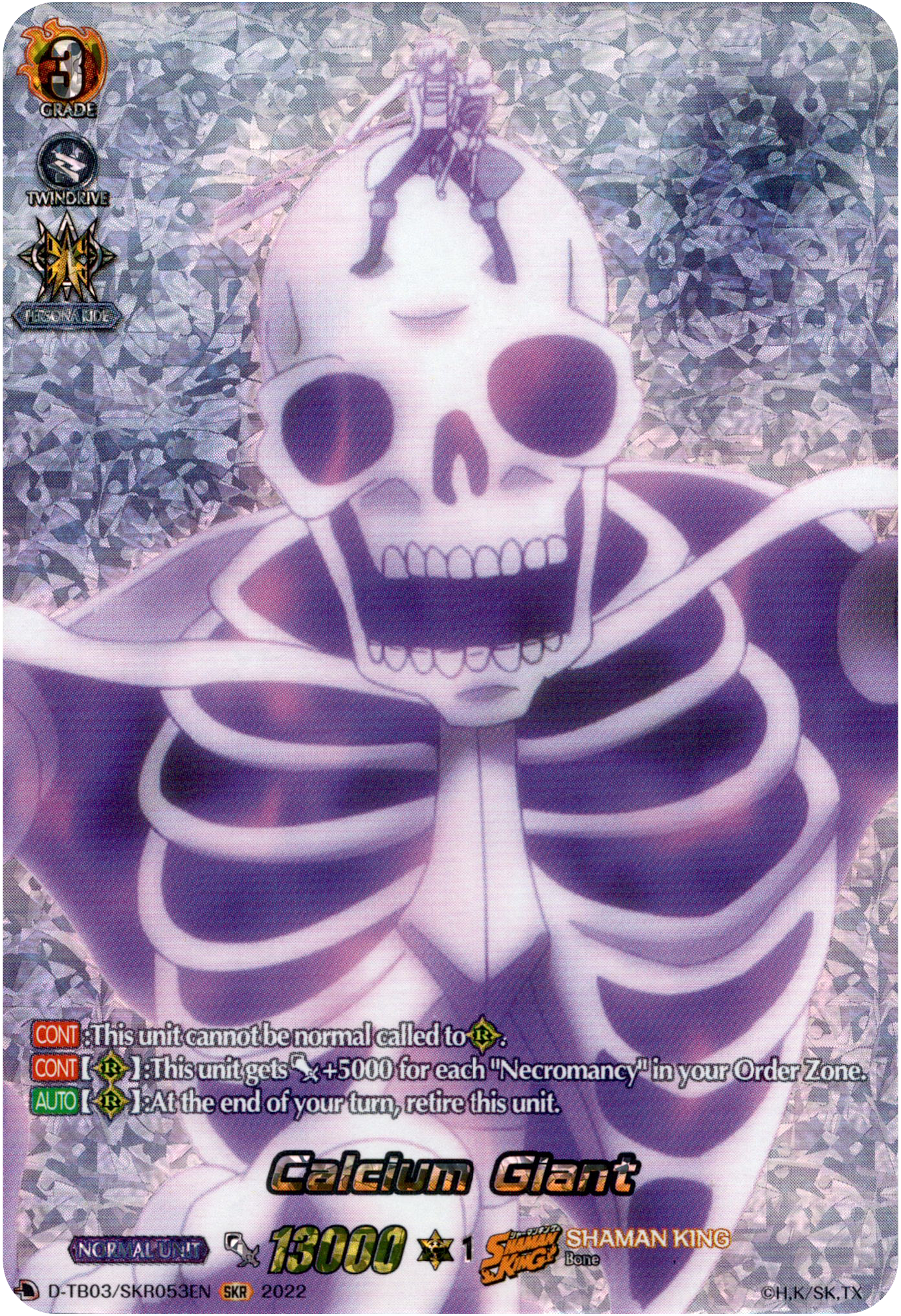 Calcium Giant - D-TB03/SKR053EN - Shaman King - Card Cavern