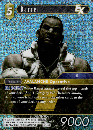 Barret - 8-145S - Opus VIII - Foil - Card Cavern
