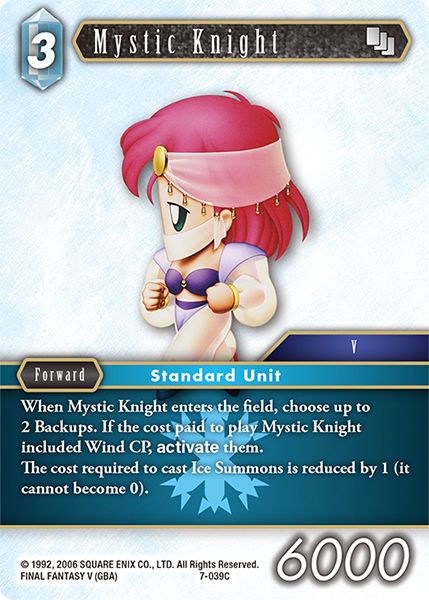 Mystic Knight - 7-039C - Opus VII - Card Cavern