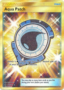 Aqua Patch Secret Rare - 161/145 - Guardians Rising - Holo - Card Cavern