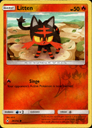 Litten - 26/214 - Unbroken Bonds - Reverse Holo - Card Cavern