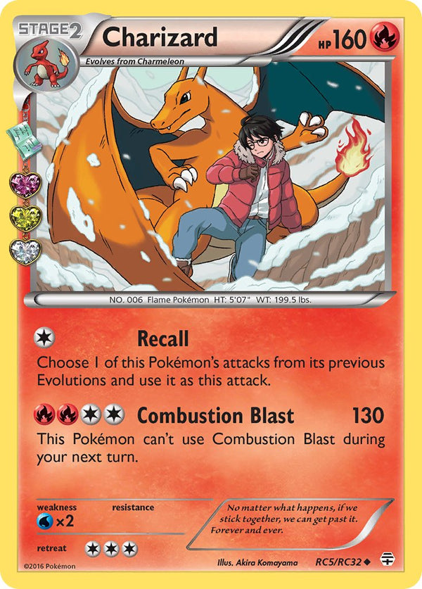 Charizard - RC5/RC32 - Generations: Radiant Collection - Holo - Card Cavern