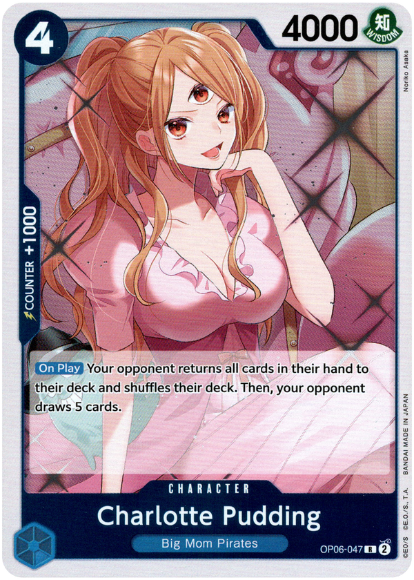 Charlotte Pudding - OP06-047R - Wings of the Captain - Foil - Card Cavern