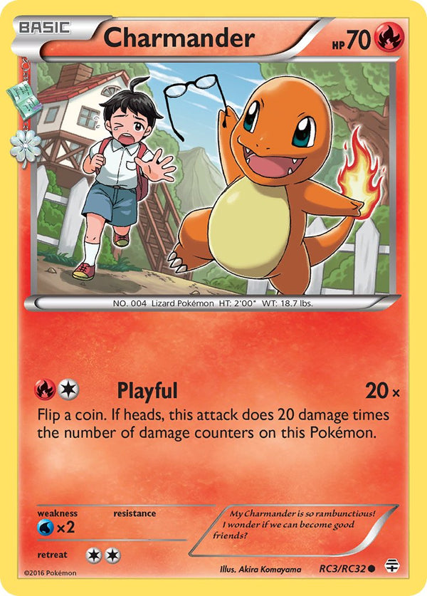 Charmander - RC3/RC32 - Generations: Radiant Collection - Card Cavern