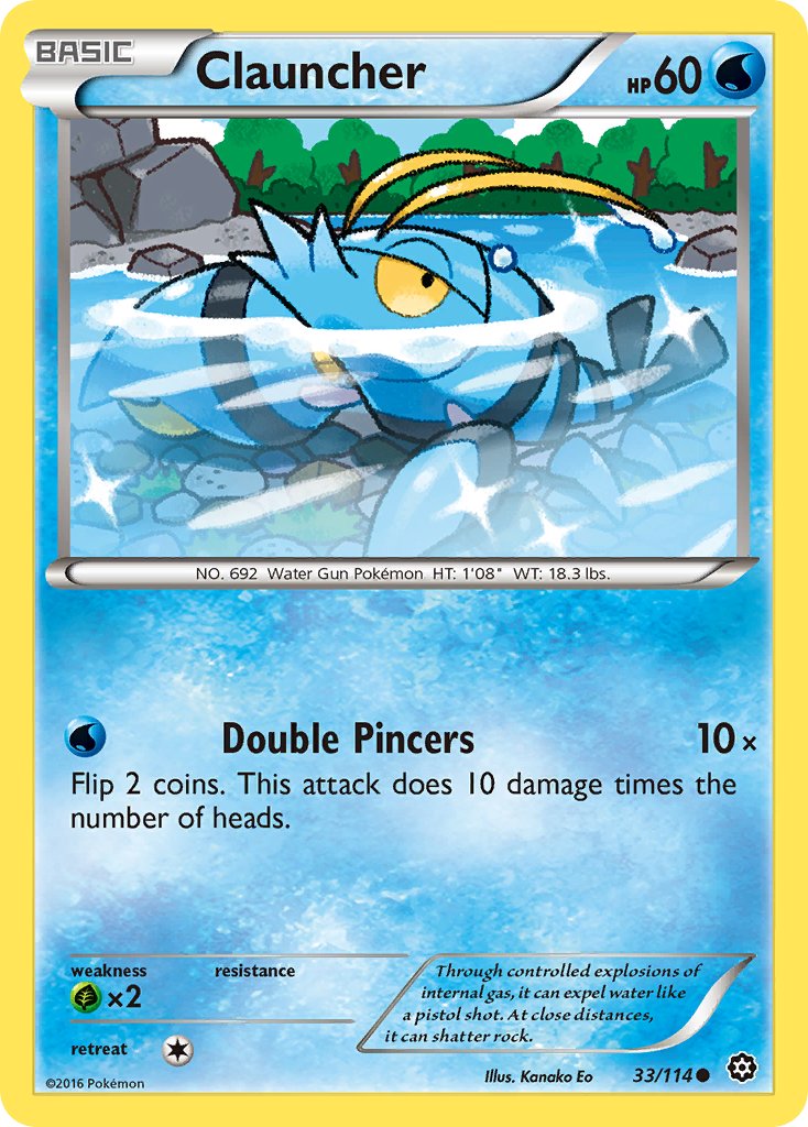 Clauncher - 33/114 - Steam Siege - Card Cavern