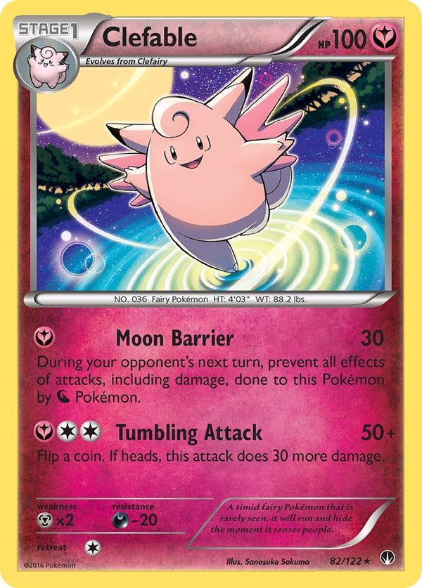 Clefable - 82/122 - BREAKpoint - Card Cavern
