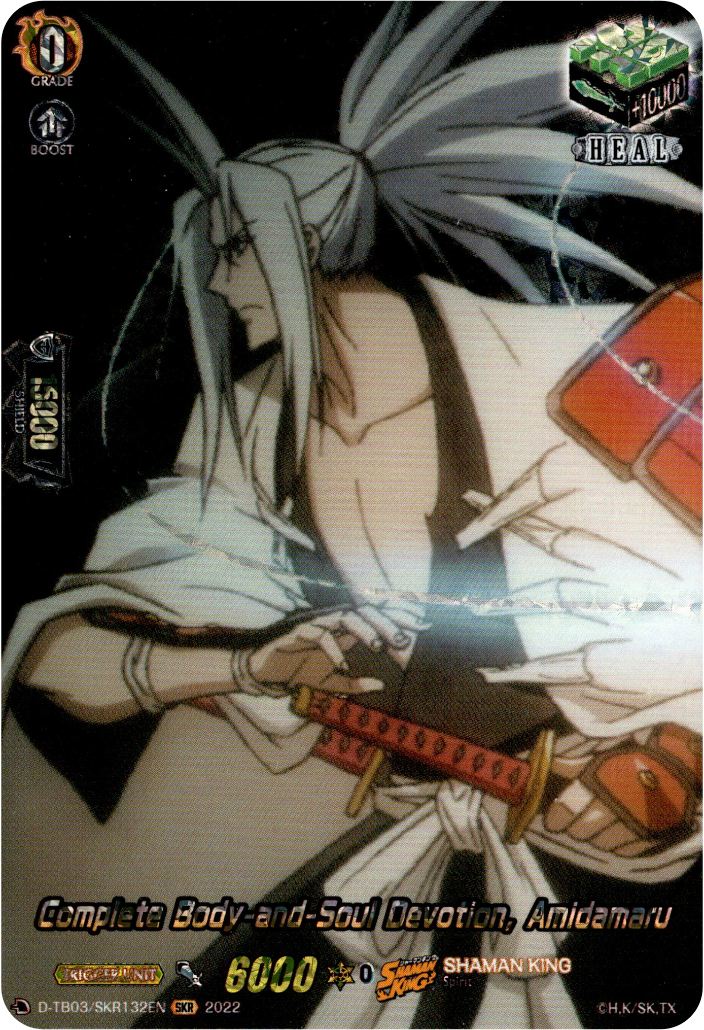 Complete Body-and-Soul Devotion, Amidamaru - D-TB03/SKR132EN - Shaman King - Card Cavern