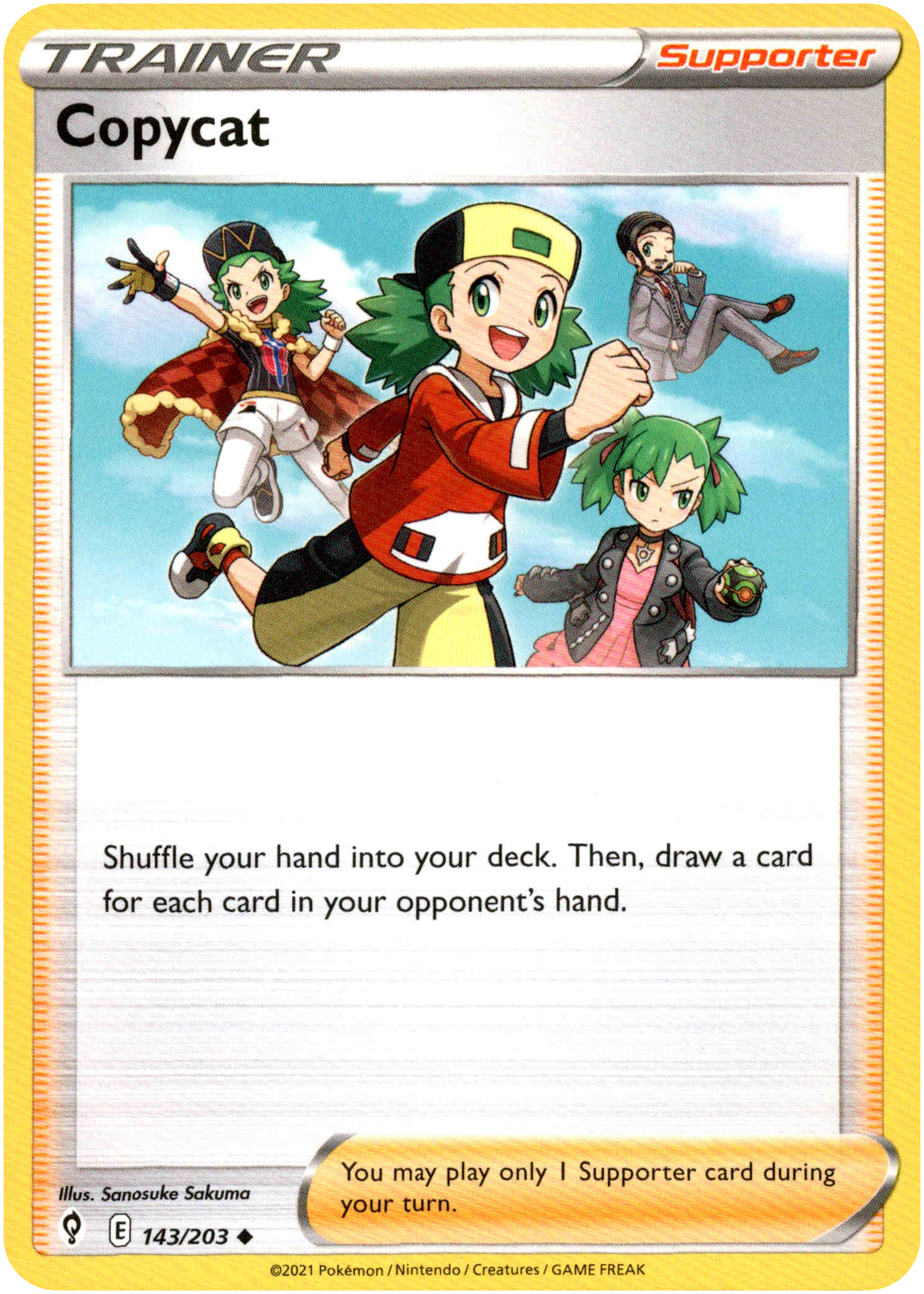 Copycat - 143/203 - Evolving Skies - Card Cavern