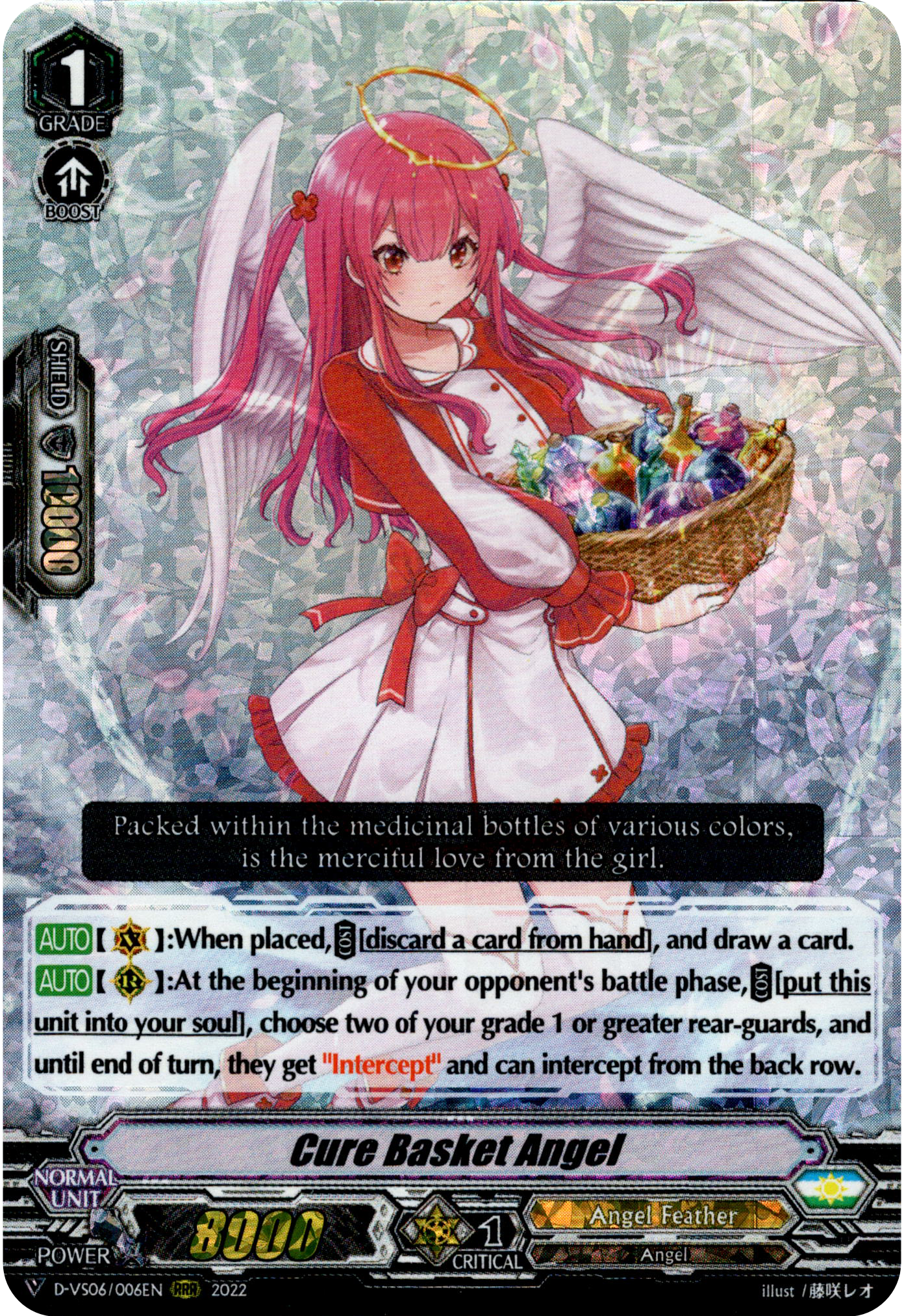 Cure Basket Angel - D-VS06/006EN - V Clan Collection Vol.6 - Foil - Card Cavern