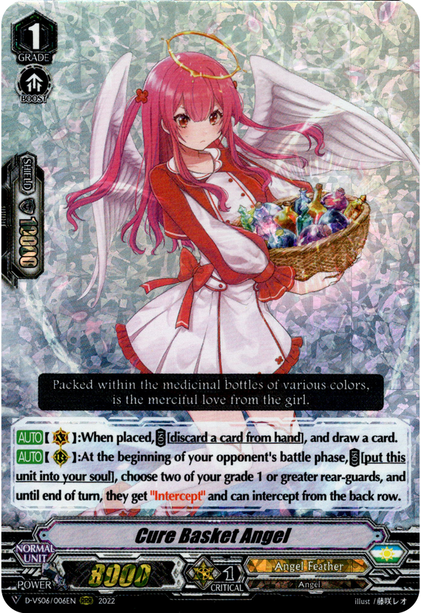 Cure Basket Angel - D-VS06/006EN - V Clan Collection Vol.6 - Foil - Card Cavern