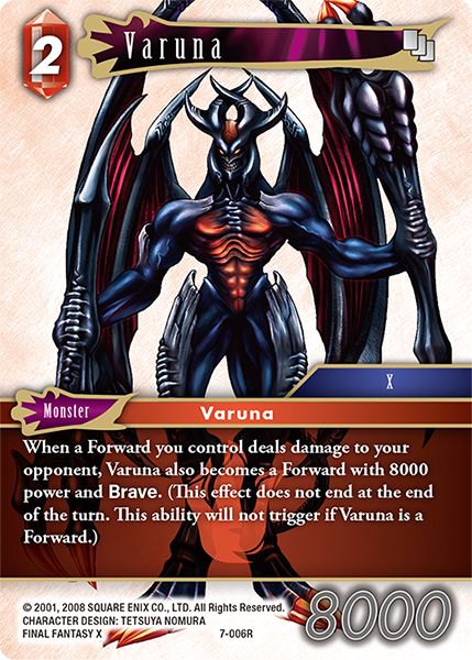 Varuna - 7-006R - Opus VII - Card Cavern