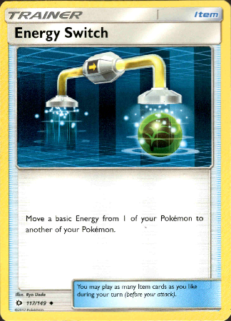 Energy Switch - 117/149 - Sun and Moon Base - Card Cavern