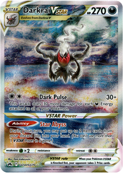 Darkrai VSTAR - GG50/GG70 - Crown Zenith - Holo - Card Cavern
