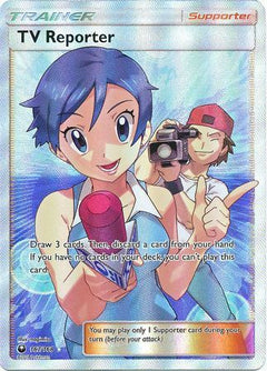 TV Reporter Full Art - 167/168 - Celestial Storm - Holo - Card Cavern