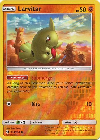 Larvitar - 114/214 - Lost Thunder