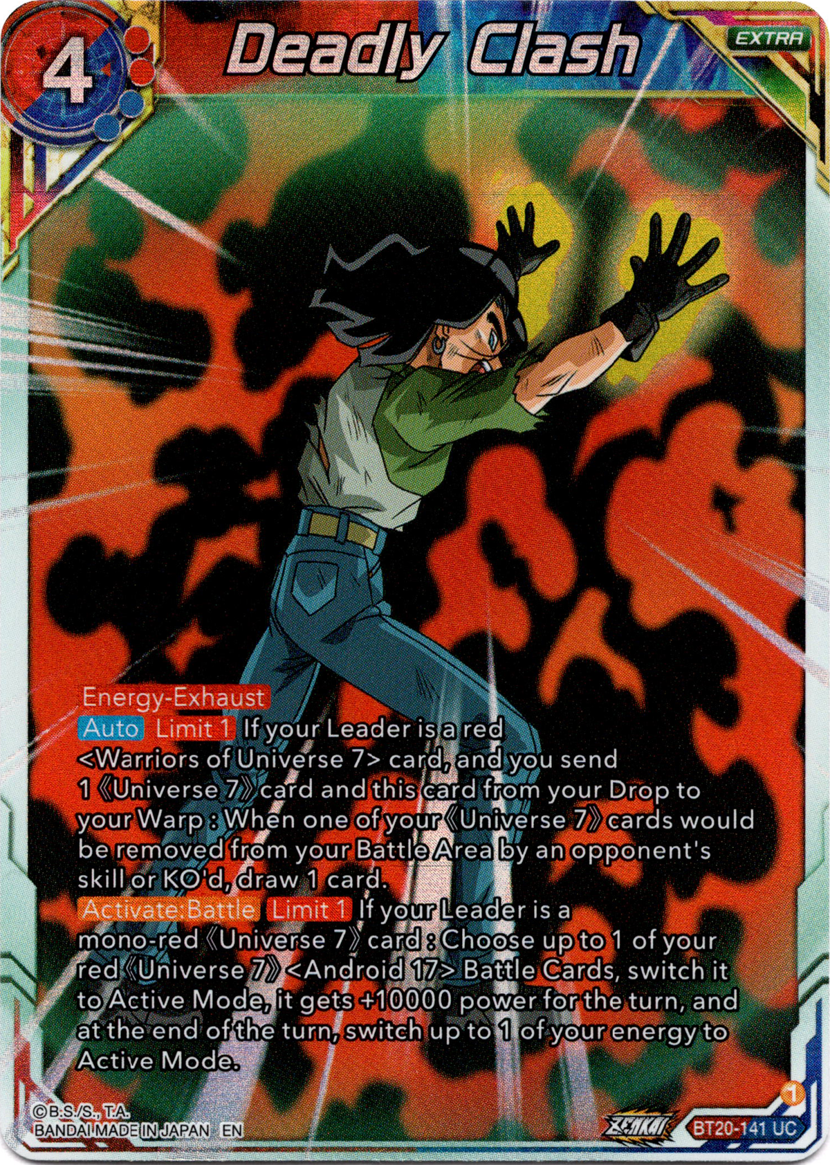 Deadly Clash - BT20-141 UC - Power Absorbed - Foil - Card Cavern