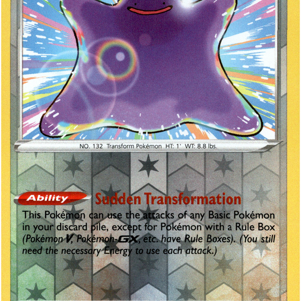 Ditto - 107/159 - Crown Zenith - Reverse Holo Card Cavern Trading Cards, LLC Ditto - 107/159 - Crown Zenith - Reverse Holo Card Cavern Trading Cards, LLC