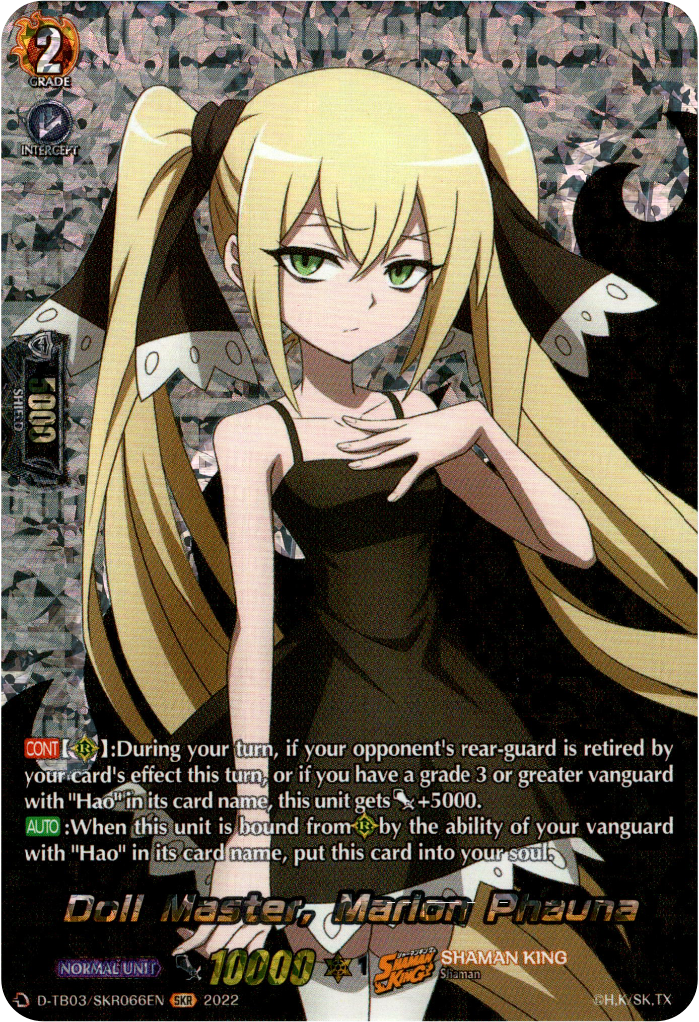 Doll Master, Marion Phauna - D-TB03/SKR066EN - Shaman King - Card Cavern