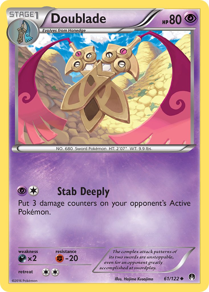 Doublade - 61/122 - BREAKpoint - Card Cavern