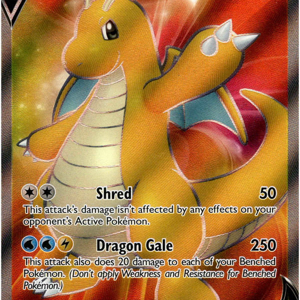 Dragonite V Full Art - 191/203 - Evolving Skies