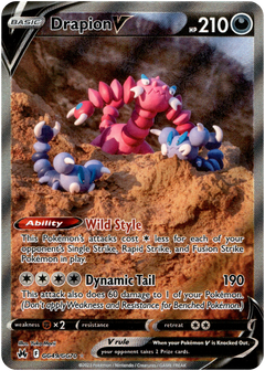 Drapion V - GG49/GG70 - Crown Zenith - Holo - Card Cavern