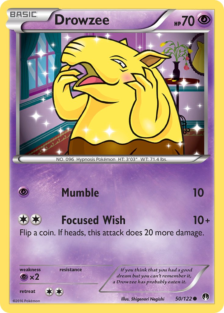 Drowzee - 50/122 - BREAKpoint - Card Cavern