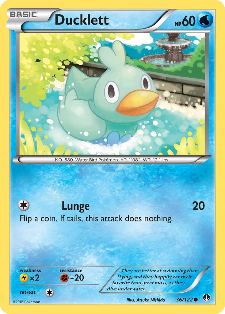 Ducklett - 36/122 - BREAKpoint - Card Cavern