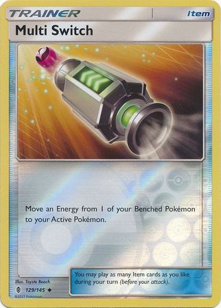 Multi Switch - 129/145 - Guardians Rising - Reverse Holo - Card Cavern