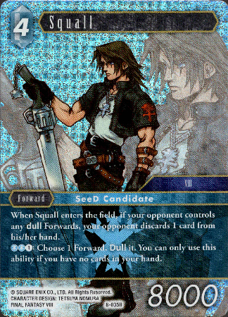 Squall - 8-035H - Opus VIII - Foil - Card Cavern