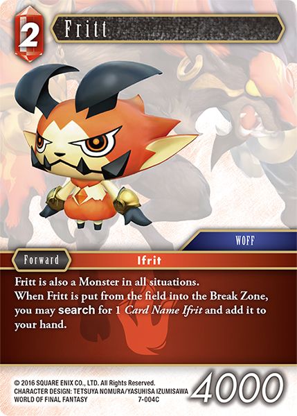 Fritt - 7-004C - Opus VII - Foil - Card Cavern