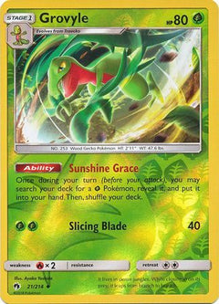 Grovyle - 21/214 - Lost Thunder - Reverse Holo - Card Cavern