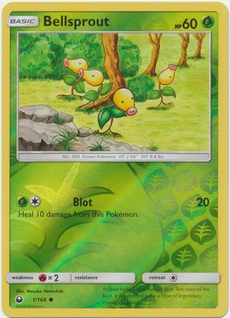 Bellsprout - 1/168 - Celestial Storm - Reverse Holo - Card Cavern