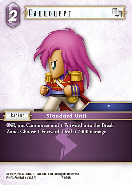 Cannoneer - 7-099R - Opus VII - Foil - Card Cavern