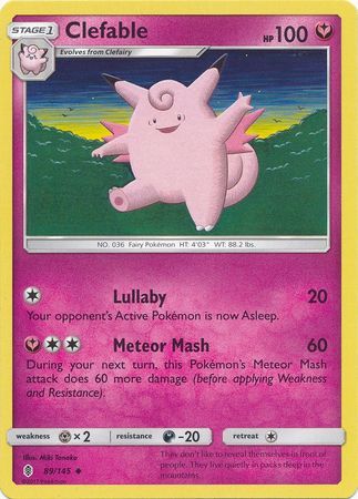 Clefable - 89/145 - Guardians Rising - Card Cavern