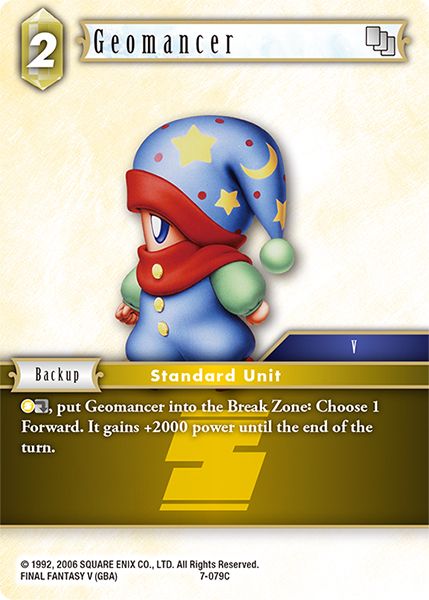 Geomancer - 7-079C - Opus VII - Card Cavern