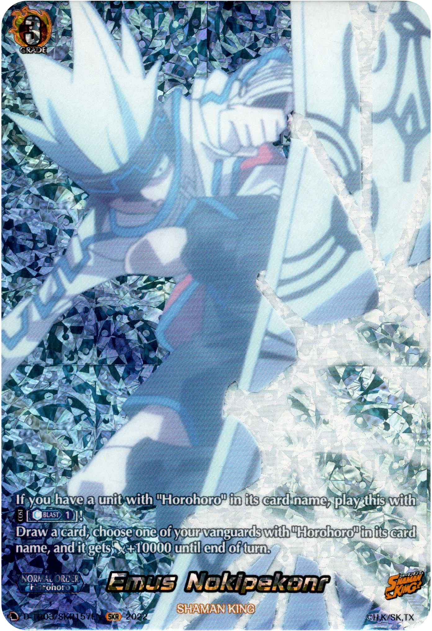 Emus Nokipekonr - D-TB03/SKR157EN - Shaman King - Card Cavern