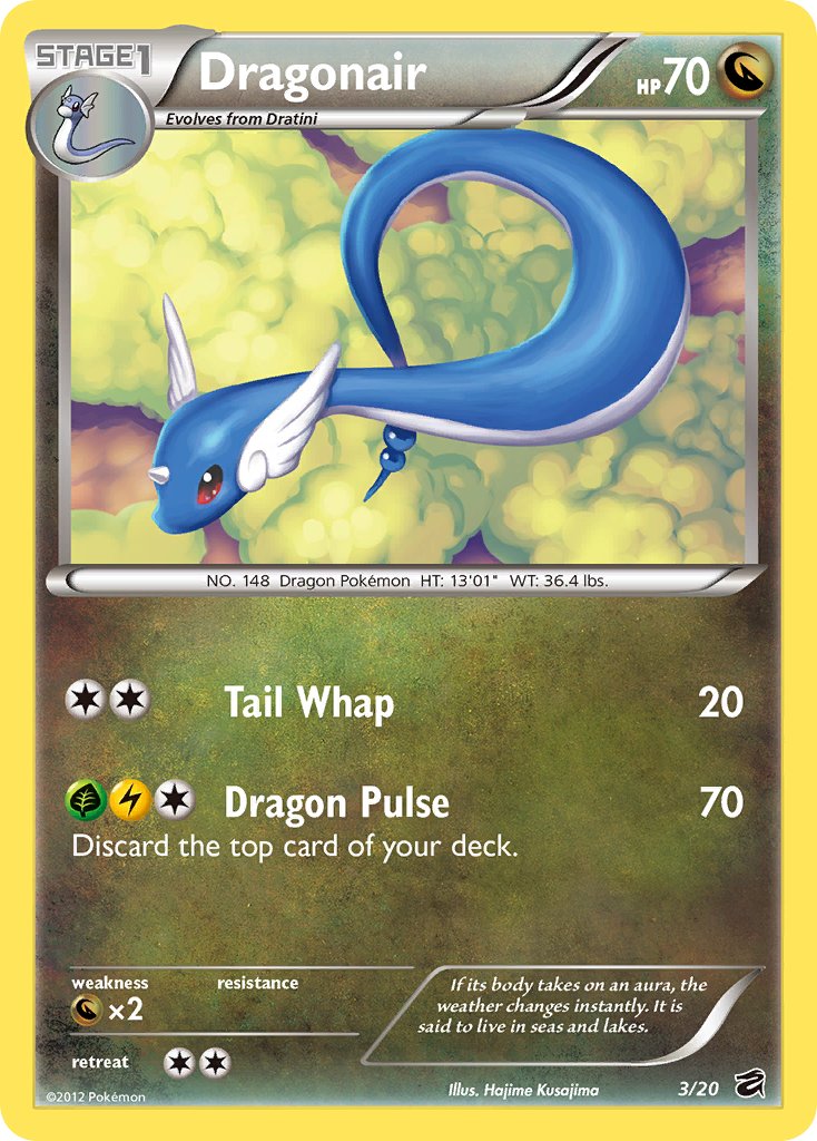 Dragonair - 3/20 - Dragon Vault - Holo - Card Cavern