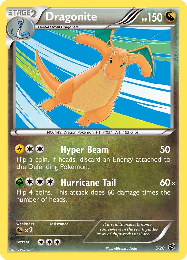 Dragonite - 5/20 - Dragon Vault - Holo - Card Cavern