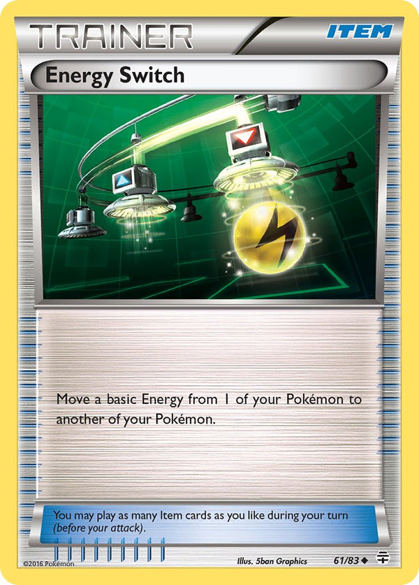 Energy Switch - 61/83 - Generations - Card Cavern